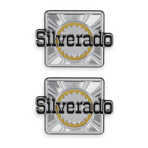 Brothers Trucks Emblems 04-549 Emblem, 1975-1980 C/K Blazer Rr Side Emblm Pair