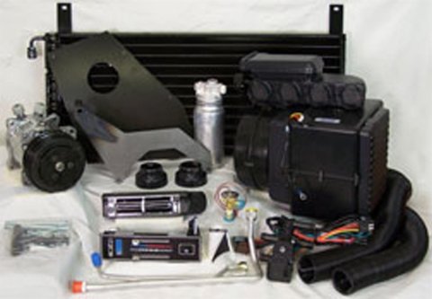 Brothers Trucks Air Conditioning Kits BT72FDEACCAB 67-72 A/C SYSTEM VENTS-ELECTRONIC CNTRL