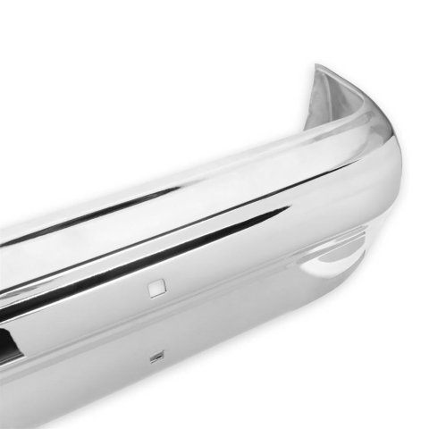 Brothers Trucks Premium Bumpers 04-121 Bumper, Premium, Rear, Without Impact Strip Holes, Steel, Chrome, Chevy, GMC, Each