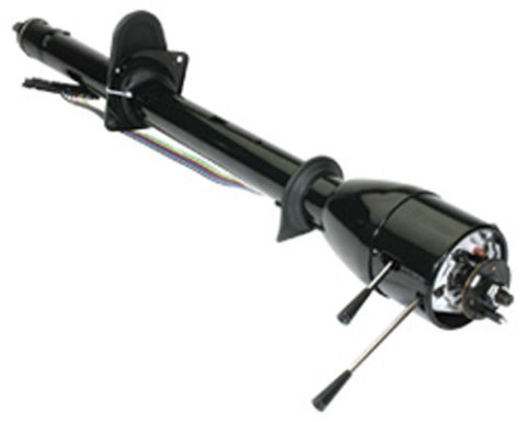Brothers Trucks Black Manual Tilt Steering Columns CSC67M0 Columns, Tilt, Steel, Powdercoated Finish, 34 in. Length, Manual, Floor Shift Only, 3/4 in. x 36 Spline, Chevy, GMC, Each