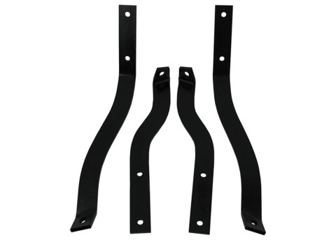Brothers Trucks Bumper Brackets BRKT010 Brackets, Steel, Black EDP, Rear, Chevrolet, GMC, Set of 4