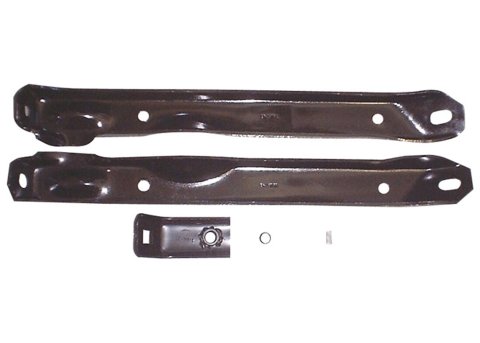 Brothers Trucks Bumper Brackets BRKT77267-70 Brackets, Steel, Black EDP, Fits 4WD Models Only, Rear, Chevrolet, GMC, Kit