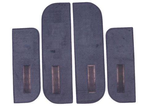 Brothers Trucks Door Panel Carpet Sets CDP75PUBLACK Panels, Sets, Lower Coverage, Material, Black, Front, Chevrolet, GMC, Set of 4