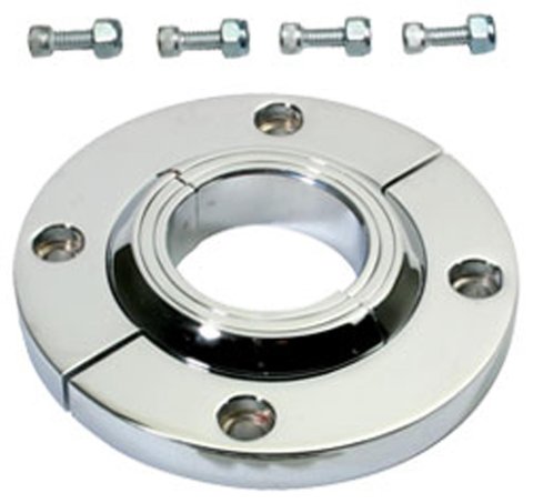Brothers Trucks Steering Column Mounts CSCUFMP 47-87 CHROME UNIV FLOOR MOUNTING PLATE