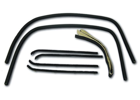 Brothers Trucks Window Channels WCS0055 51-54 CHEVY/GMC TRUCK WINDOW CHANNEL SET