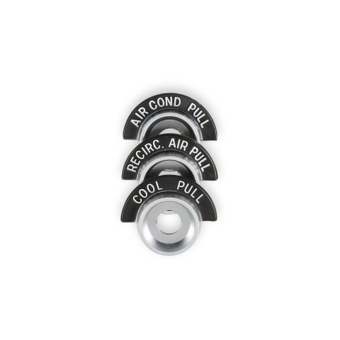 Brothers Trucks C/K Series Interior Bezels 05-202 Climate Control Panel Component, Trucks, A/C Climate Control Bezels, Chevy, GMC, Set of 3