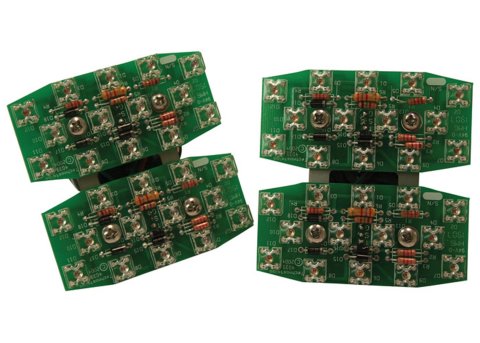 Brothers Trucks LED Taillight Inserts LED87F0 Components, Inserts, Housing Insert, Left/Right Side, Chevrolet, GMC, Pair