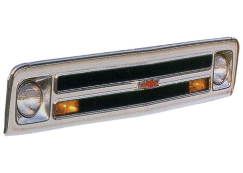 Brothers Trucks Grille Moldings PGMD768 1967-68 CHEVY/GMC GRILLE MOLDINGS - PAIR