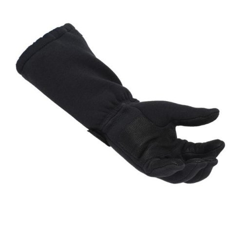Simpson Holeshot 22 Drag Gloves 37017MK Driving Gloves, 22, Double Layer, Polyester/Leather, Black, SFI 20, Medium, Pair