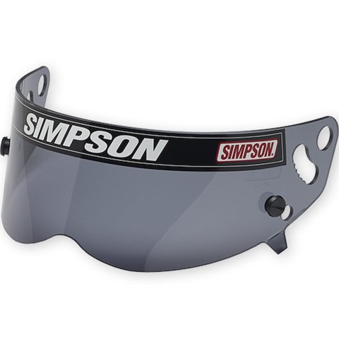Simpson Replacement Helmet Shields 1021-17 Shields, Replacement, Smoke, Each