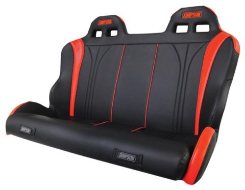 Simpson Racing Powersports Seats 303-510-304 Seats, Vortex Can Am X3 Rr Bench All Blk