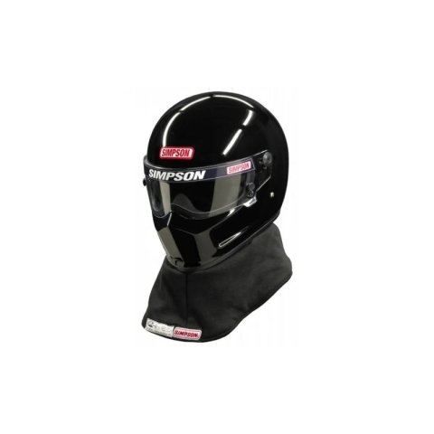 Simpson Drag Bandit Series Helmets 7220022 Helmet, Bandit, Full Face, Gloss Black, Snell SA2020, Medium, Each