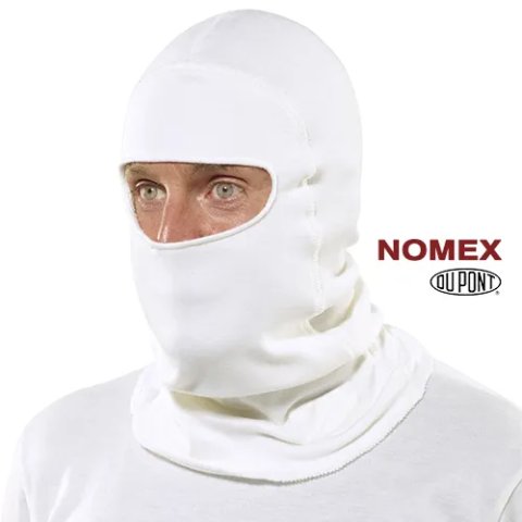 Simpson Nomex® Underwear Head Socks 23000BK Sock, Black, Nomex, Single Large Eyehole Opening, 1 Layer, SFI 3.3 Safety Rating, Each
