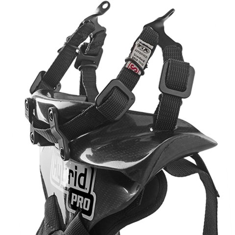 Simpson Hybrid Pro Lite Restraints HYPLXSM11SASPA Head and Neck Restraint System, Lite, Sliding Tether with Seat Belt Anchor System and Post Clip Tether, Post Anchor, SFI 38.1, X-Small