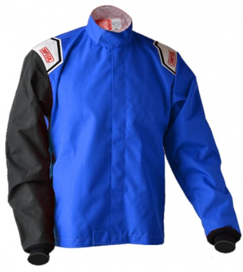 Simpson Apex Kart Racing Jackets 104182 Race Jacket, Apex, Junior, One Layer, Polyester, Carbonx Sleeves, Blue, Youth Small, Each