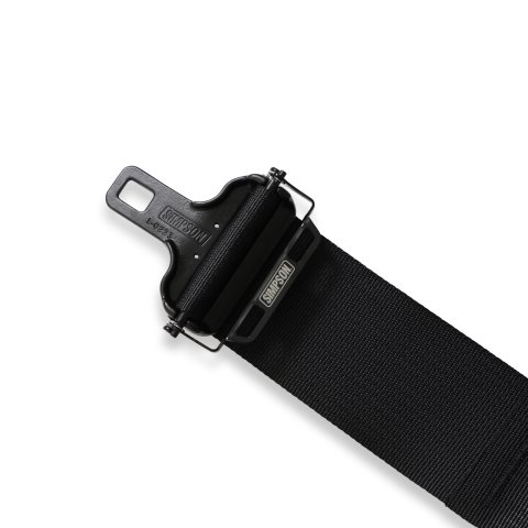 Simpson Double Pull Down Latch and Link SFI 5-Point Harness 132LD5WC Harness, Complete, Latch. 5 Point, 2.00/3.00 Should Belt, 3.00 Lap Belt, Individual-Type, Clip-In, Floor/Roll Bar Mount, Black, Each