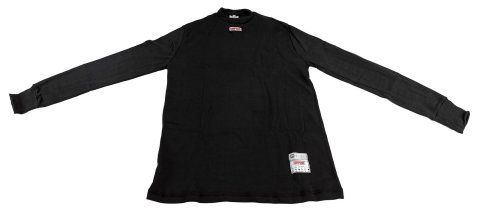 Simpson CarbonX Underwear Shirts 20600X Fire Retardant Shirts, Long Sleeve, CarbonX, Black, Men's X-Large, SFI 3.3/1, Each