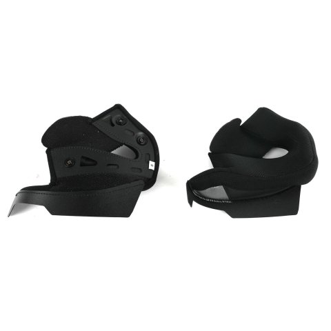 Simpson Helmet Cheek Pads MBCPLG-5 Pads, Black, 5mm Thicker, Mod Bandit, Large, Pair