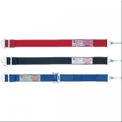 Simpson Latch-Type Anti-Submarine Belts 1-Point Harness 31015R Harness, Submarine Belt, Latch, Bolt-In, Floor Mount, Red, Each