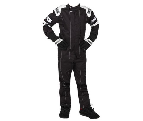 Simpson Racing Driving Pants LK22073 LEGEND II KID,XS(5/6) BLK PANT