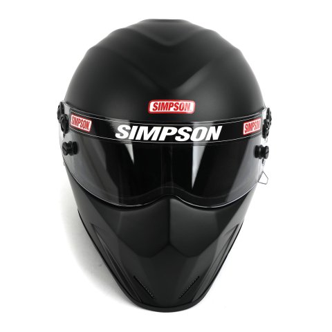 Simpson SA2020 Diamondback Series Helmets 7297128 Helmet, Diamondback, Full Face, Matte Black, Snell SA2020, Large, Each
