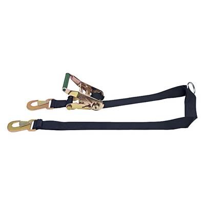 Simpson Axle Ratchet Tie-Downs with D-Rings 35009R Tie Downs Ratcheting 2" Wide 8` Long Hooks, Each, Red