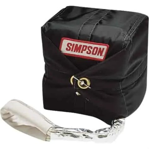 Simpson Replacement Parachute Packs 42045 Pack, Replacement, Air Boss, 10 ft. Size, Nomex®, Black, Each