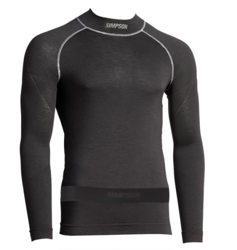 Simpson Racing Base Layer Shorts 20193VK PROFIT BASE LAYER TOP 4X BLK