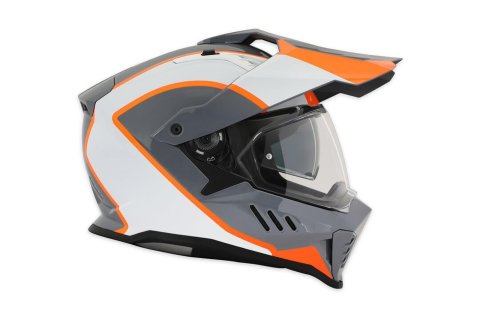 Simpson Racing Helmets XBBAOWLG XCURSION BANDIT HELMET BC ORANGE LG