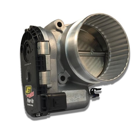 JET Powr-Flo Throttle Bodies 76119 Body, Powr-Flo, Multi-Port Injection, 1 Venutri, 74.00mm Venturi Diameter, Aluminum, Natural, Ford, Each
