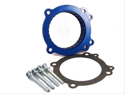 JET Powr-Flo Throttle Body Spacers 62173 Spacer, Powr-Flo, Aluminum, Blue Anodized, Dodge, Ram, 4.7L Modular, Each