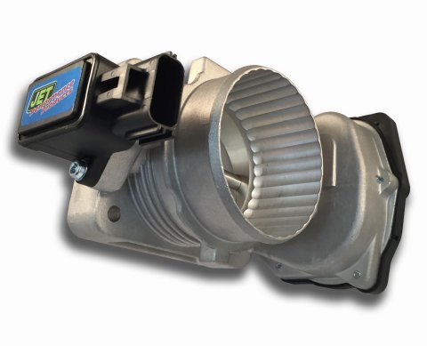 JET Powr-Flo Throttle Bodies 76126 Body, Powr-Flo, Aluminum, Natural, Ford, 4.6L, 4.0, Each