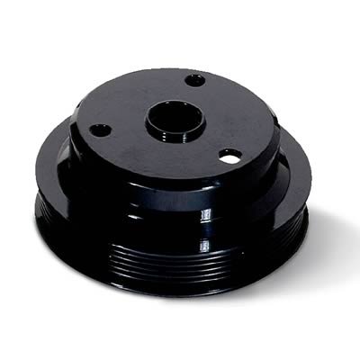 JET Underdrive Pulley Kits for 2000-2001 NEON - 90121 Crankshaft Pulley, Performance Ratio, Serpentine, Steel, Black, Dodge, Plymouth, Neon, Each