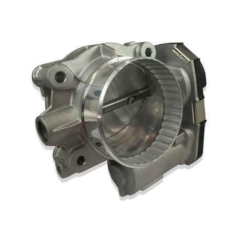 JET Powr-Flo Throttle Bodies 76133 Body, MPI, Cast Aluminum, Natural, Cadillac, Chevy, GMC, Each