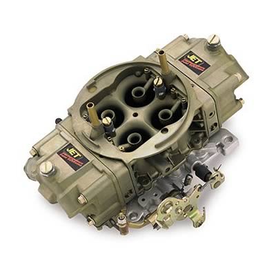 JET Model 4150 Stage 4 750 CFM 4-Barrel Carburetor 4779S4 Carburetor, 4, cfm, Square Bore, Dual Inlet, Dichromate, Each