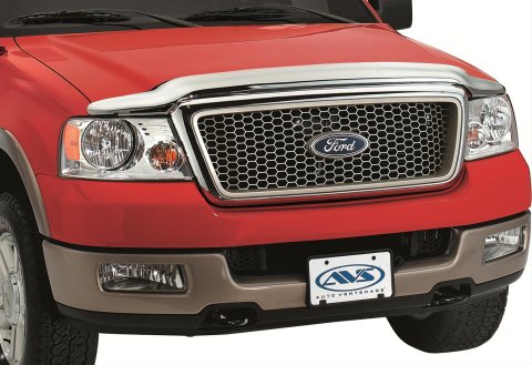 Auto Ventshade Chrome Hood Shields 680721 Bug Guard, Shield, Chrome, Dodge, Each