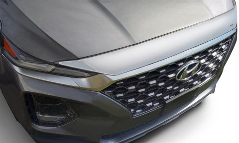 Auto Ventshade Aeroskin Deflectors 620087 Bug Guard, Deflector, ABS Plastic, Chrome, Hyundai, Each