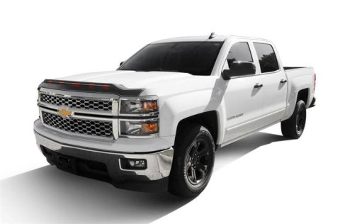 Auto Ventshade Aeroskin LightShield Deflectors 953123 Bug Guard, Lightshield Pro, Black, Chevy, Each