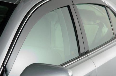 Auto Ventshade Low-Profile Ventvisors 794042 VENTVISOR LOW PRO 4PC CHRM TRM 2020-2022 HYUNDAI PALISADE
