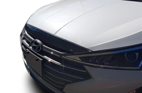 Auto Ventshade Aeroskin Deflectors 320088 Bug Guard, Aeroskin, Acrylic, Smoke, for use on Hyundai, Each