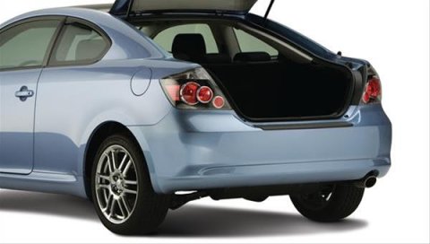 Auto Ventshade Bumper Protectors 114002 Protector, Rear, ABS Plastic, Black, Scion, Each