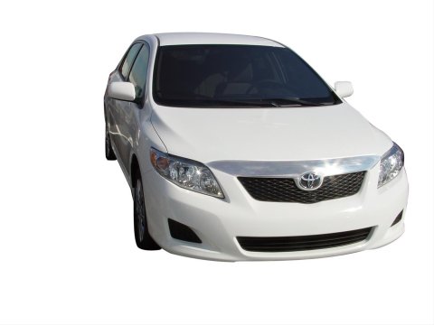 Auto Ventshade Aeroskin Deflectors 620010 Bug Guard, Aeroskin, Acrylic, Chrome, Toyota, Each