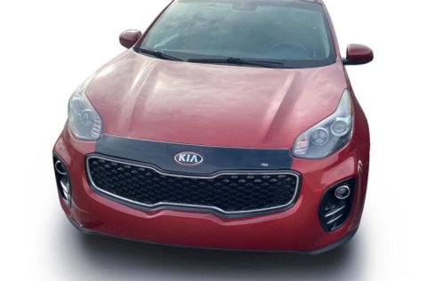 Auto Ventshade Aeroskin Deflectors 320086 Bug Guard, Aeroskin, Acrylic, Smoke, for use on Kia, Each