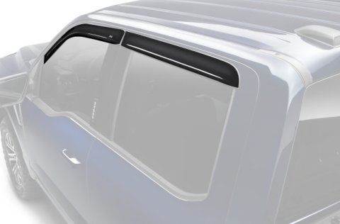 Auto Ventshade Low-Profile Ventvisors 894111 Side Window Visors, Ventvisors, Front and Rear, Acrylic, Smoke, Toyota, Set of 4