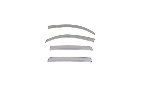 Auto Ventshade Low-Profile Ventvisors 994036-1D6 Side Window Visor, Low-Profile, Front and Rear, Silver Sky Metallic, ABS Plastic, Adhesive Tape Installation, Toyota, Set of 4