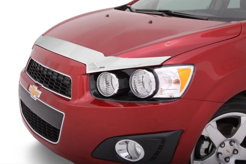 Auto Ventshade Aeroskin Deflectors 622057 Bug Guard, Aeroskin, Acrylic, Chrome, Chevy, Each