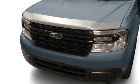 Auto Ventshade Aeroskin Deflectors 622154 Bug Guard, Deflector, ABS Plastic, Chrome, Ford, Each