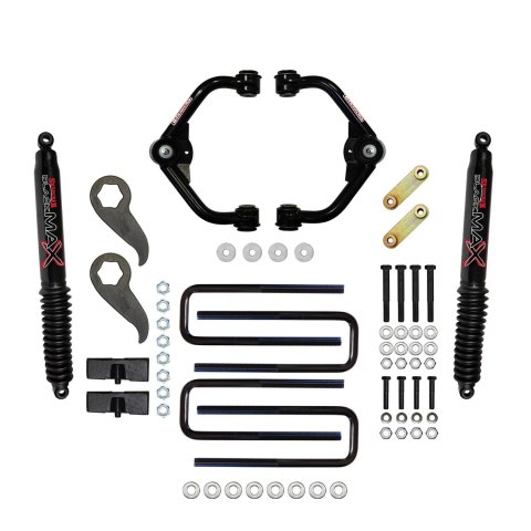 Skyjacker Suspensions Suspension Leveling & Lift Kits C20350PB 3-3.5 in. Kit With Black MAX Shocks.