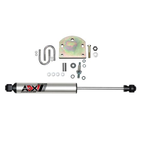 Skyjacker ADX 2.0 Steering Stabilizers for 1999-2004 F-350 SUPER DUTY, F-250 1999 - 2199 Stabilizer, 2.0, Machined Polished, Hard Anodized, Single, Ford, Each