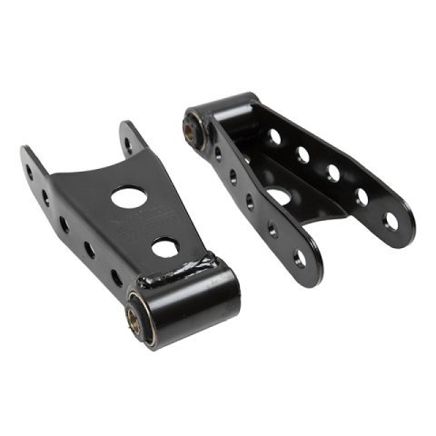 Belltech Rear Shackle Kits 6700 Shackles, 1 in. Drop, 2.5 in. Wide Spring, Chevy, Dodge, Ford, GMC, Pair